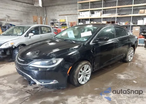 2015 Chrysler 200 Limited из США, поврежденный, VIN 1C3CCCABXFN619131